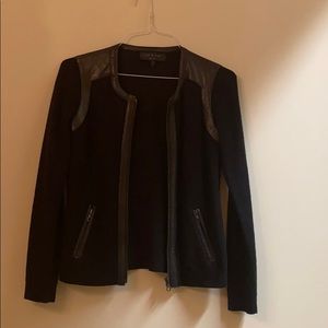 Rag & Bone 100% wool & 100% leather jacket